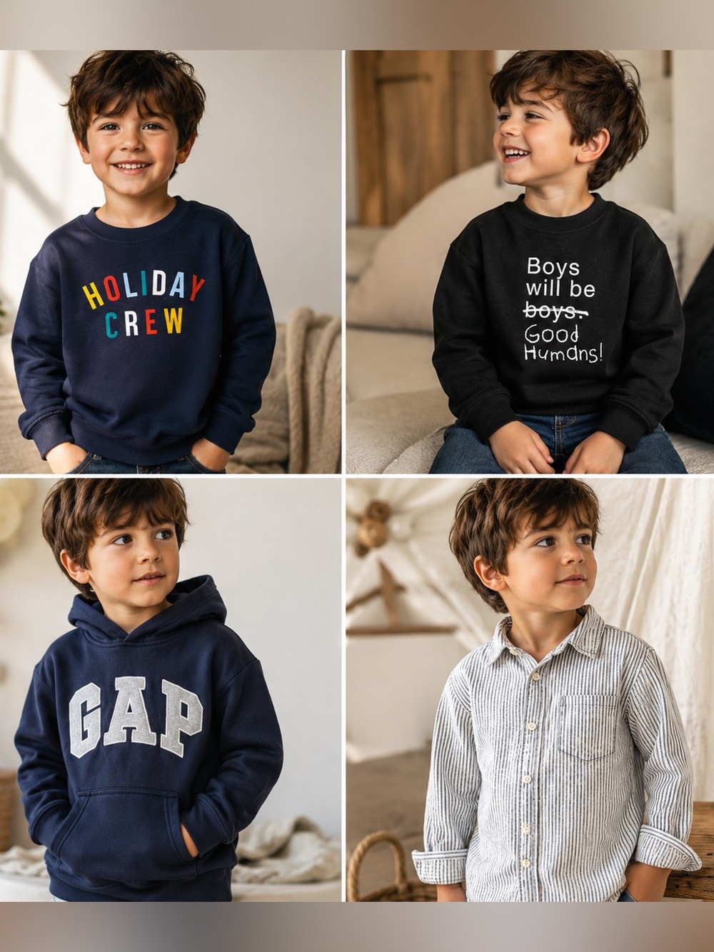 👦 Boys BUNDLE of 4 Pieces (Size 4T/5T)